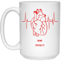 EKG Red Heart: Personalized