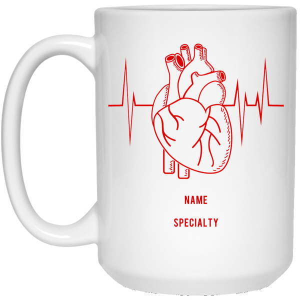 EKG Red Heart: Personalized