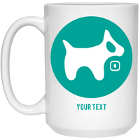 Scotty Dog 15 oz. White Mug